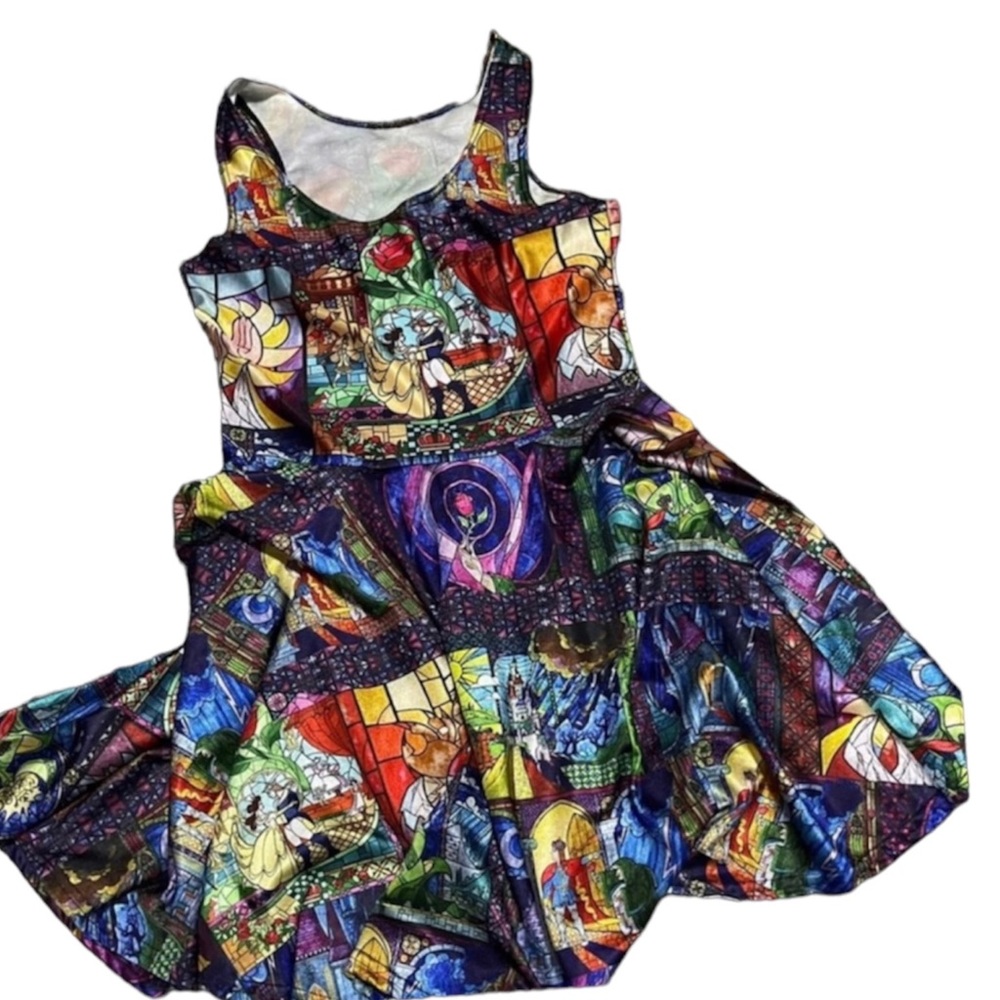 Beauty and the Beast Skater Dress